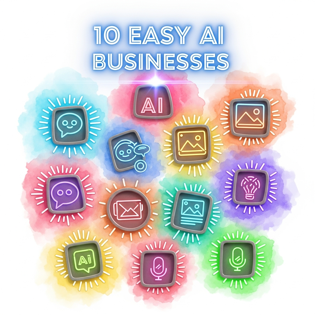 10 Easy Cash-Generating AI Businesses You Can Launch This Week